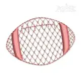 Football Sketch Embroidery Design