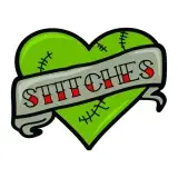 Frankenstein Stitch Heart Cuttable Design