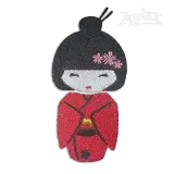Japanese Geisha Girl Japan Machine Embroidery Designs