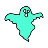 Ghost Boo Cuttable Design