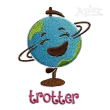 Globe Trotter Machine Embroidery Design by Apex