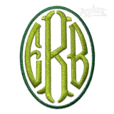Grateful Monogram Embroidery Fonts All