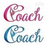 Gymnastics Coach Embroidery Designs by Apex