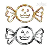 Halloween Pumpkin Candy Machine Embroidery Design All