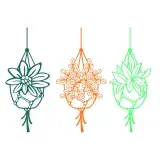 Hanging Plant Cuttable Design