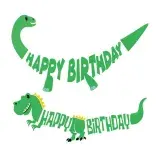 Happy Birthday Dinosaur SVG Cuttable Design