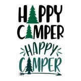 Happy Camper SVG Cuttable Design