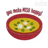 Happy Miso Embroidery Designs