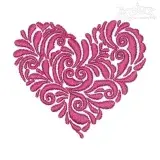 Happy Heart Embroidery Designs
