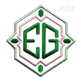 Hera Hexagon Monogram Embroidery Font Frame