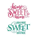 Home Sweet Home Cuttable Design