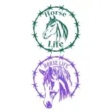 Horse Life SVG Cuttable Design