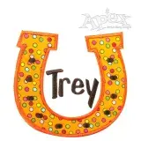 Horse Shoe Applique Embroidery Designs