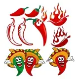 Hot Chili Pepper SVG Cuttable Design