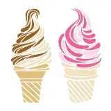 Ice Cream Cone SVG Cuttable Design