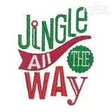 Jingle All the Way Embroidery Design