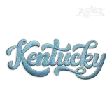 Kentucky Script Text Machine Embroidery Design by Apex
