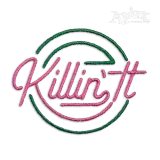 Killin' It Machine Embroidery Design by Apex