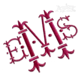 King Machine Embroidery Font by Apex