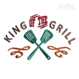 King of the Grill Machine Embroidery Design - Apex