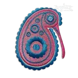 Kiwi New Zealand Island Bird Pasley Art Embroidery Designs