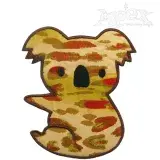 Koala Bear Applique Embroidery Design