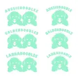 Labradoodle Goldendoodle Aussiedoodle Dog Cuttable Designs