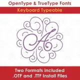 Leafy Normal Monogram TrueType Font