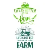 Life is Better on the Farm SVG Cuttable Design