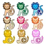 Lion Cuttable Frames