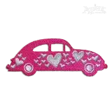 Love Bug Machine Embroidery Design