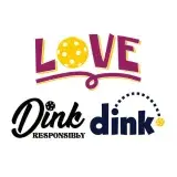 Love Dink Responsibly Pickleball SVG Cuttable Design