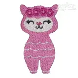 Lovely Llama Embroidery Design