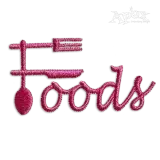 Master Chef Cooking Machine Embroidery Font Designs