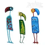 Miami Birds Embroidery Designs
