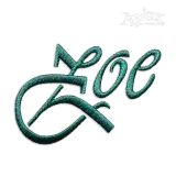 Modern Calligraphy Machine Embroidery Font by Apex Design Letters