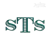 Money Machine Embroidery Font Letter Alphabet by Apex