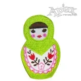 Mother Matryoshka Doll Embroidery Design
