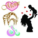 Mother’s Day Cuttable Designs