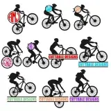 Mountain Bike Svg Cuttable Designs