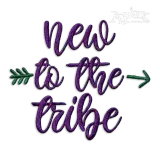 New to the Tribe Machine Embroidery Design