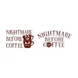 Nightmare Before Coffee Pack SVG Cuttable Designs