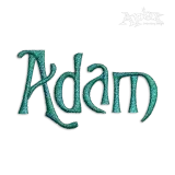 The Nightmare Before Christmas Embroidery Font