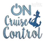 On Cruise Control On Ship Machine Embroidery Design