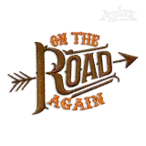 On The Road Again Machine Embroidery Design by Apex