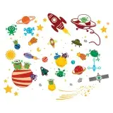 Outer Space Svg Designs