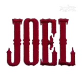 Outlaw Western Embroidery Font Joel