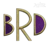 Parsion Machine Embroidery Font - Apex Designs Letters