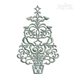 Peace Christmas Tree Machine Embroidery Designs by Apex