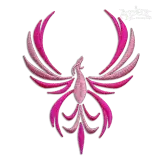 Phoenix Bird Dragon Magic Machine Embroidery Design by Apex Digitizing